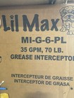 Grease Trap Interceptor Mifab Lil Max Gray Plastic  35 Gpm  10 6-gallon Capacity