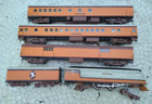 Fox Valley Models Hiawatha Milwaukee Ho Steam Locomotive Passenger Car Train Set