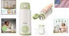 Travel-ready Portable Baby Bottle Warmer - 15oz Capacity With Precision Heating