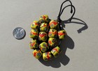 14 Old Antique Venetian Millefiori African Trade Beads  4996