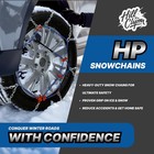 Snow Chains For Pickup Trucks   Suvs Off-road  Heavy Duty Quick Fit   Easy Insta