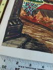 Marcus Pueda Vintage Folk Art Original Mexican Scenery Street Autograph Signed