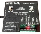 Viking Paging Loud Ringing Amplifier Pa-2a Ringer horn With Ps-1 Transformer