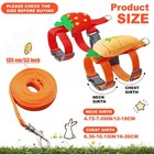 Bunny Harness And Leash For Rabbits 2 Pack Adjustable Bunny Harness cute Vest