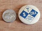 Council Of Newspaper Unions Cola Badge Button Pin Pinback Vintage
