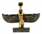 Egyptian Goddess Of Motherhood Isis With Open Wings Dollhouse Miniature Statue