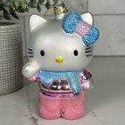 Hello Kitty Pink Boots Holiday Ornament 2008 Kurt Adler Hand Blown Glass Rare