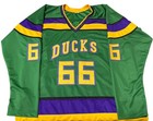 Emilio Estevez  coach Bombay  Autographed Mighty Ducks Jersey Jsa Authenticated
