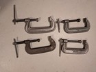Lot Of 4 Heavy Duty 106 C-clamp 6  Armstrong Usa Vtg