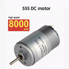 12v 24v 3500-8000rpm 555r High Torque Adjustable Speed Micro High-speed Dc Motor