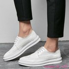 Wing Tip Men s Brogue Shoes Microfiber Lace Up Dress Formal Breathable Casual Ol