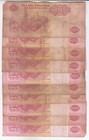 Angola    lot Of 10  Old Issue  Banknotes With Faults damage  A3