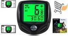 Bike Speedometer Waterproof Wireless Bicycle Computer Cycling Odometer Lcd