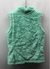 The North Face Girl s Osito Full Zip Fleece Vest Mint Green Gray Sz L 14 16