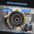 Nicecnc Crankcase Pto Bearing Cover Kit For Can-am Maverick X3 Turbo Dps 2017-23