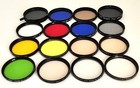 Lot Of 16 Assorted 52mm Camera Filters Tiffen And Vivitar