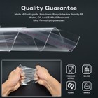 Clear Self Adhesive Resealable Cellophane Bags Seal Cello Lip   Tape Poly Opp Us