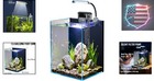 1 5 Gallon Fish Tank Starter Kits  Nano Glass Aquarium With Filter  Led Light   