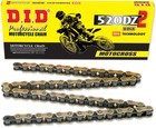 D i d 520 Dz 2 Series Chain - 120 Links - Gold Motorcycle Atv utv Street Bike