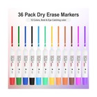 Comix Dry Erase Markers  12 Colors  4 Sets Of 36 Markers  144 Markers Total