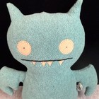 Uglydoll Ice Bat Plush Teal Blue Green 2003 Pretty Ugly Classic Monster Toy 11 
