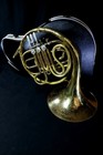 Conn 14d Single French Horn In F - Used  Damaged Finish  Hard Case Included