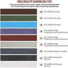 45 Pcs 1 2  X 12  Replacement Sharpening Belt Kit For Official Work Sharp Knife