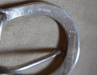 Vtg Elk Creek Mexico Sterling Silver Lucky Horseshoe Ranger Belt Buckle 4 Piece
