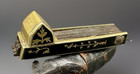 C1800 Angique Georgian Fleam Blood Letting Medical Veterinary Tool 8 Lancet