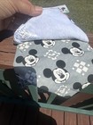  new  Disney Mickey   Minnie Mouse    Baby Boy Bandanna Bib  4-pack 