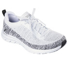 Skechers Pure Flex-pulse White Black Sneaker Women s Sizes 5-11 new   