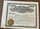 1922 Tarrant County Texas Leader Oil Company Stock Certificate L c scott  575
