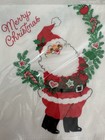 Hallmark Santa Claus Vintage Paper Cocktail Christmas Napkins Holiday