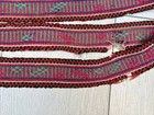 Antique Ukrainian Kraika Woven Wool Belt Folk Costume Sash Geometric 1930s-40s
