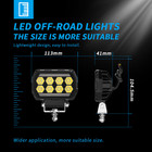 For Truck 160w Flood Light 12v 24v Tractor Lights Powerful Strobe Led Work Light