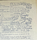1971 Yippie Flyer Youth International Party Grateful Dead Ronald Reagan Handbill