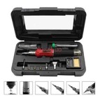 Hs-1115k 10 In 1 Portable Butane Gas Soldering Iron Kit Welding Kit Torch Pen