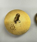 10k Gold Hughes Aircraft Company 5 Year Service Pin - Screw Back In Box