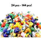 144 Pokemon Mini Figure Toys Pikachu Action Figures   Kids Gift   party Favors 