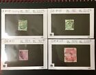 44 High Value Great Britain Stamps 1841-1919 Mostly Used Cv- 5 073