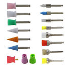 100 Pcs Dental Prophy Polishing Brush Nylon Bristle Flat tapered Prophylaxis Ra