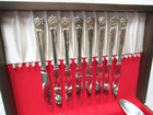 52pc Service For 8 1847 Rogers Bros Is Eternally Yours Silverplate Flatware Set