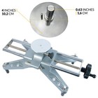 Stainless Steel Adapter Plate For Aswg001 And Aswl470 Wheel Alignment Clamp