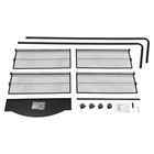4-tier Metal Wheeled Magazine Book Rack Newspaper Brochure Storage Display Stand