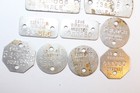 Vintage Lot 9 1960 s Virginia Dog Tax Tag License Aluminum Tags   33