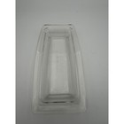 Vintage Pyrex 72-b Clear Glass Rectangular Lid For Baking Dish Oven Microwave