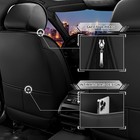 Jeep Wrangler Seat Covers 2000-2026 Premium Nappa Leather Sport 2 Seats Black