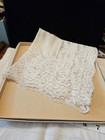 Vtg Wide Lace Border Hankie 10  X 10  Original Box New Old Stock Wedding Church