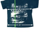 Nirvana Mens T-shirt Band Concert Tee Size Large 2009 Black L Used