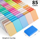 Polymer Clay 85 Colors  Oven Bake Molding Clay Kit  Diy Starter Kit With Tools